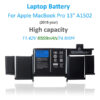 Long-Lasting Replacement Battery for Apple MacBook Pro 13in