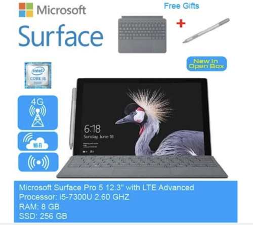 Microsoft Surface Pro 5th Gen LTE: The Future of Mobile Computing