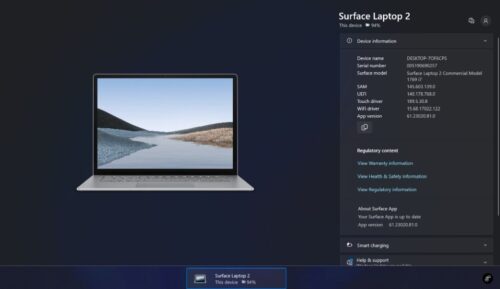 Microsoft Surface Laptop 2 - Touch Screen