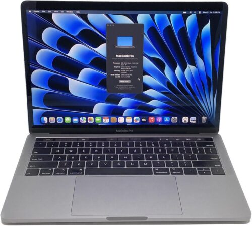 MacBook Pro A1989 13.3inch - i7-8569U 2.80 GHZ / 16 GB / 256 GB - 2019
