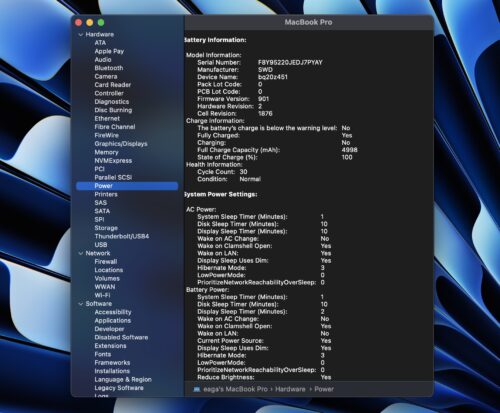 MacBook Pro A1989 13.3inch - i7-8569U 2.80 GHZ / 16 GB / 256 GB - 2019