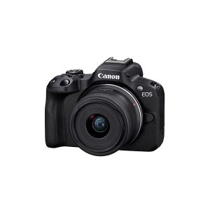 Canon EOS R50 (RF-S18-45mm) - Black Mirrorless Camera
