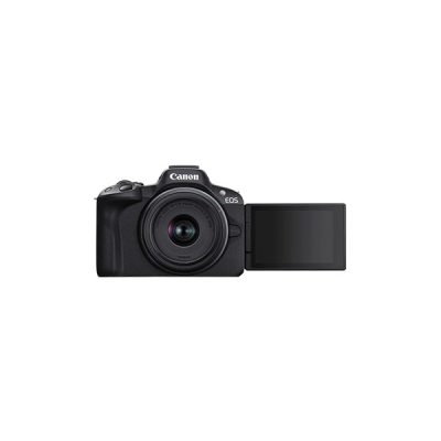 Canon EOS R50 (RF-S18-45mm) - Black Mirrorless Camera